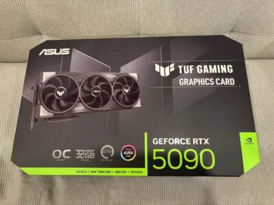 BRAND NEW ASUS GEFORCE RTX 5090 TUF GAMING 32GB OC EDITION GRAPHICS CARD + 3 YEARS WARRANTY.