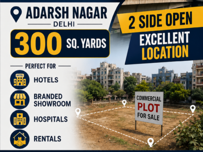 Commercial Plot For Sale In Adarsh Nagar Delhi