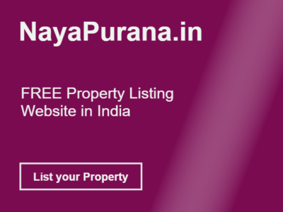 FREE Property Listing Website in India - NayaPurana.in