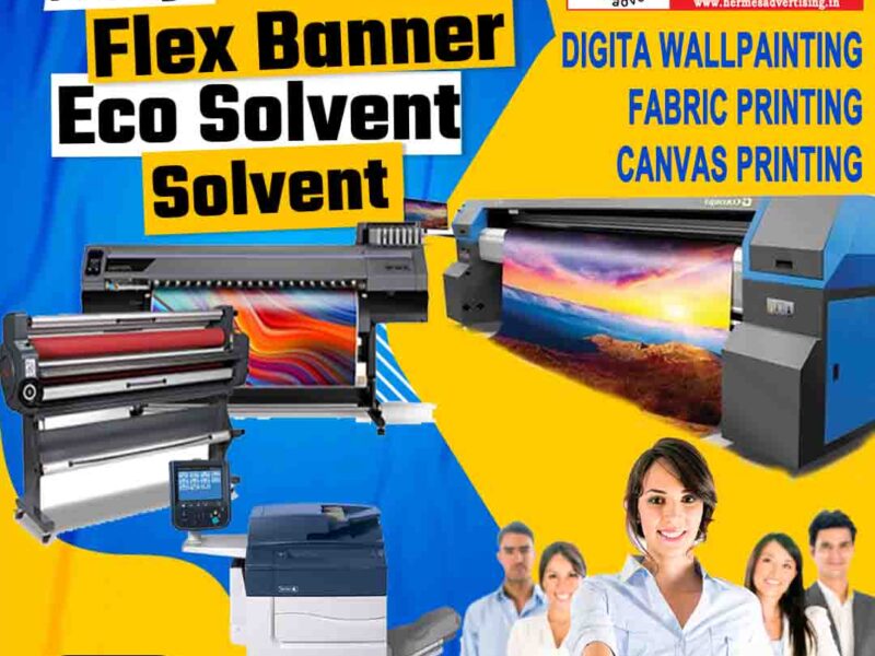 Flex, Banner, Vinyl, Eco solvent Printing in kolkata by Hermes Advertising