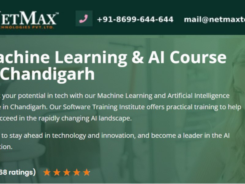 Machine learning Course In Chandigarh