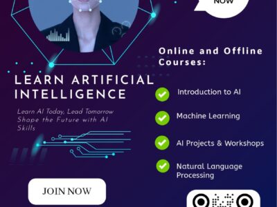 Digital Marketing Course, Artificial Intelligence Training Course, Python, Java, PHP, Data Sci and Other job Oriented Training and courses.