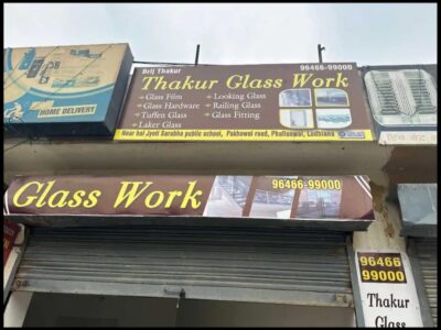LATEST THAKUR GLASS WORK IN LUDHIANA , ALL GLASS WORK AVAILBLE
