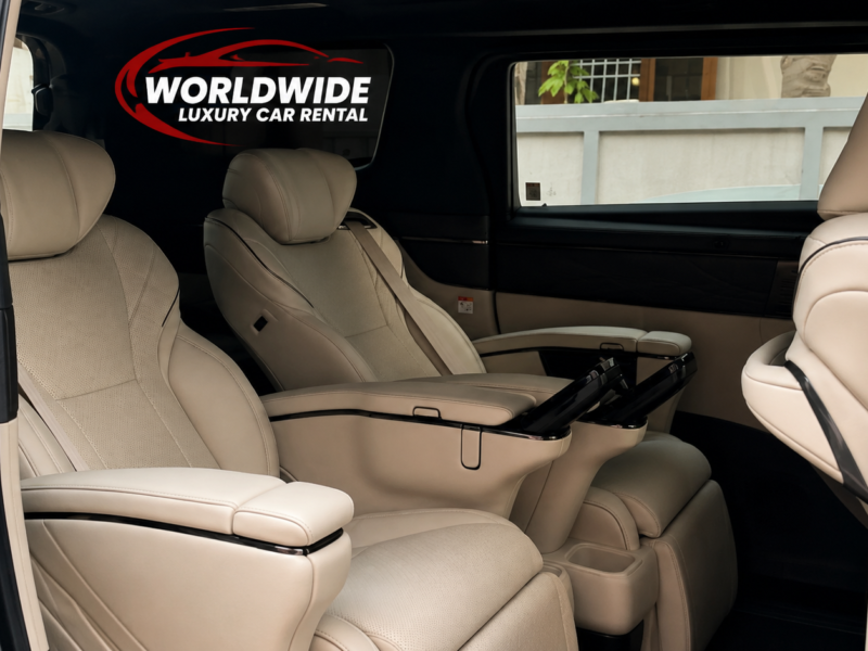 Premium Toyota Vellfire Available for VIP Airport Pickup & Drop