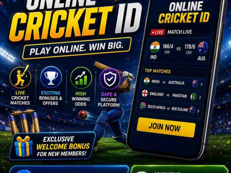 Online Cricket ID with Quick Activation & Support
