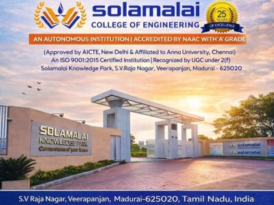 Solamalai College of Engineering - Best Engineering Colleges in Madurai